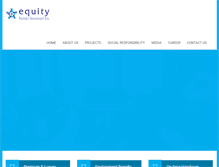 Tablet Screenshot of equity.com.bd